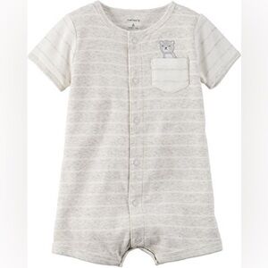 Carter's Baby Boys' Bear Pocket Creeper 6 Months